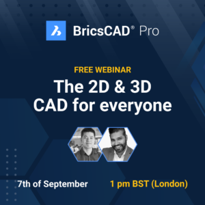 Read more about the article BricsCAD Pro: the 2D & 3D CAD for everyone